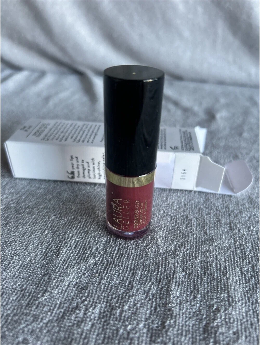 LAURA GELLER Treat N Go Tinted Lip Oil TOP TIER Non Sticky NEW IN BOX-0.13 OZ.